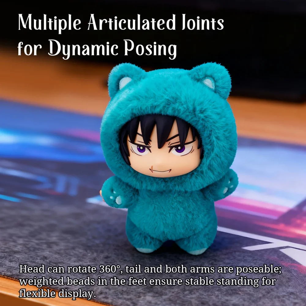 Jujutsu Kaisen Cat Ear Plush Blind Box - 1 Display (6 Unidades)